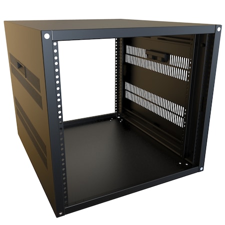 Hammond 10U 24.5D VENTED RACK CABINET RCHV1901724BK1